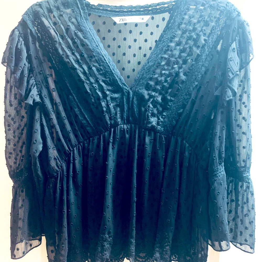 NWOT Zara Top, Size M